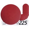 10x Krążki PL28 225mm P180 Papier ścierny na rzep KLINGSPOR