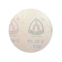 10x Krążki PL28 225mm P220 Papier ścierny na rzep KLINGSPOR
