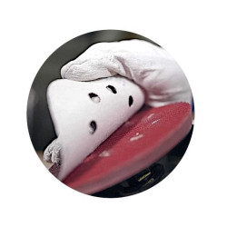 50x Krążki PL28 125mm P150 GLS5 (8-otworów) Papier ścierny na rzep KLINGSPOR