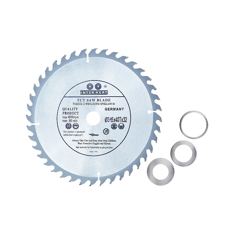 Inter-Kert 315x32x40T Tarcza widiowa piła do drewna z węglikiem spiekanym