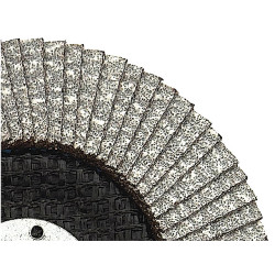 ALU POLYKAT 125 P 60 Tarcza Listkowa lamelka do szlifowania aluminium metalu