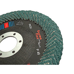 1x REVO Do spawów 125 P40 Ściernica tarcza do pachwin spoin krawędzi Germaflex