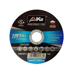 10x K2 STANDARD 125x1,0 POLSKA Tarcze tarcza do cięcia metalu
