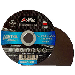 10x K2 STANDARD 125x1,0 POLSKA Tarcze tarcza do cięcia metalu