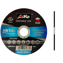 10x K2 STANDARD 125x1,0 POLSKA Tarcze tarcza do cięcia metalu