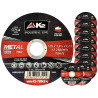10x K2 PRO PL 125x1,0 POLSKA Tarcze tarcza do cięcia metalu