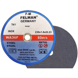 1x Felman 230x1,8 Tarcza do...