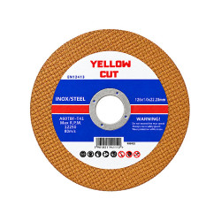 10x YELLOW CUT PRO 125x1,0 Tarcza do cięcia 2w1 metal inox