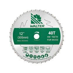 Walter 305x30x40T Tarcza widiowa piła do drewna z węglikiem spiekanym
