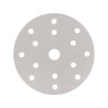 50x INDASA WHITE 150mm P280 15-otworów Papier ścierny na rzep whiteline GLS47 15H