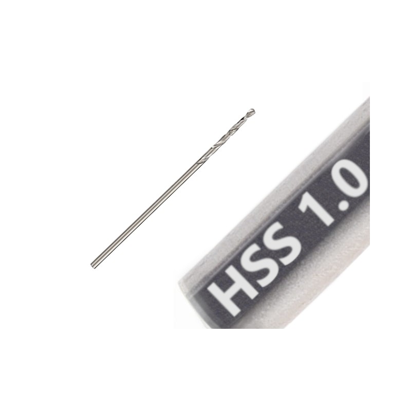 10x Wiertło HSS 1.0 do metalu
