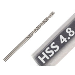 10x Wiertło HSS 4.8 do metalu