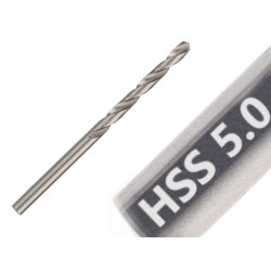 10x Wiertło HSS 5.0 do metalu
