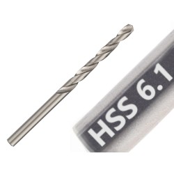 10x Wiertło HSS 6.1 do metalu