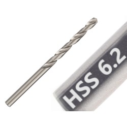 10x Wiertło HSS 6.2 do metalu