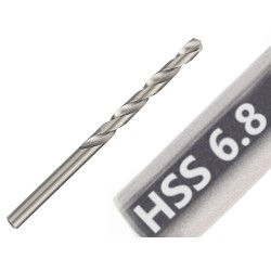 10x Wiertło HSS 6.8 do metalu