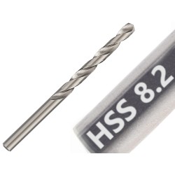 5x Wiertło HSS 8.2 do metalu
