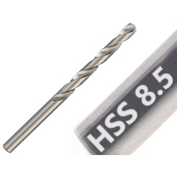5x Wiertło HSS 8.5 do metalu