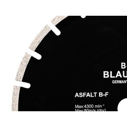 BLAUFLEX 350x25,4 Tarcza segmentowa diamentowa do Asfaltu, Jastrychu