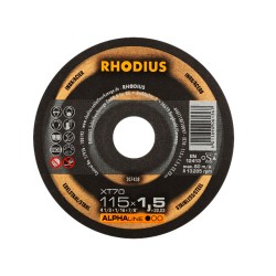 1x Rhodius XT70 115x1,0 Niemiecka Tarcza do cięcia metalu