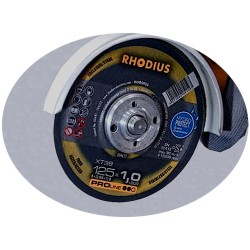 1x Rhodius XT38 125x1,0 Niemiecka tarcza do cięcia metalu