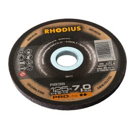 1x Rhodius RS38 125x7,0 Niemiecka tarcza do szlifowania metalu
