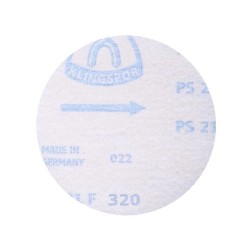 50x Krążki PS21 125mm P320 Papier ścierny na rzep KLINGSPOR