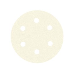 50x Krążki 150mm P40 6-otworów Papier ścierny na rzep korund GLS3